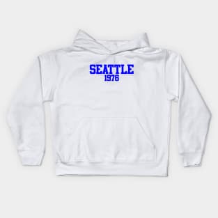 Seattle 1976 (variant) Kids Hoodie